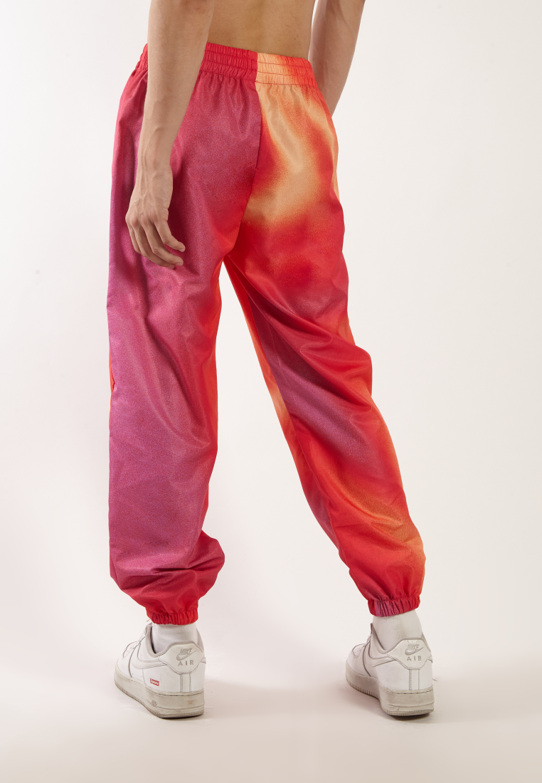 OCWA X NAELS MATES 80S INSPIRED FANTASIA ORANGE PINK JOGGER PANTS
