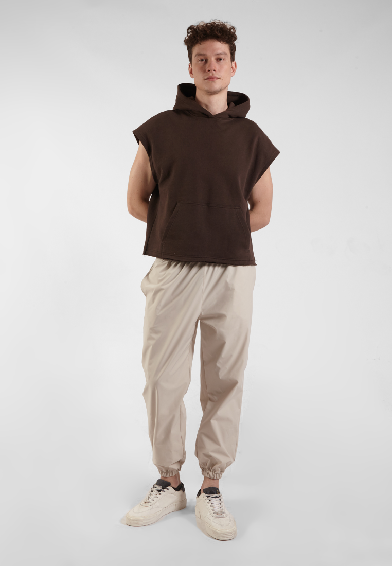 OCWA TREVOR CREAM WATERPROOF RUNNING JOGGER PANTS