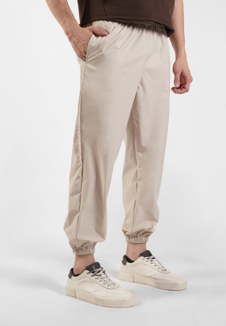 OCWA TREVOR CREAM WATERPROOF RUNNING JOGGER PANTS