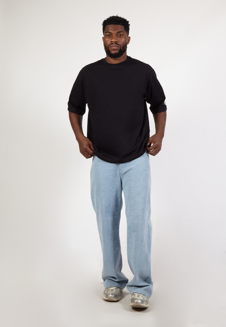 OCWA IF YOU WANT IT IT WILL BE YOURS VERY SOON OVERSIZED BLACK TEE