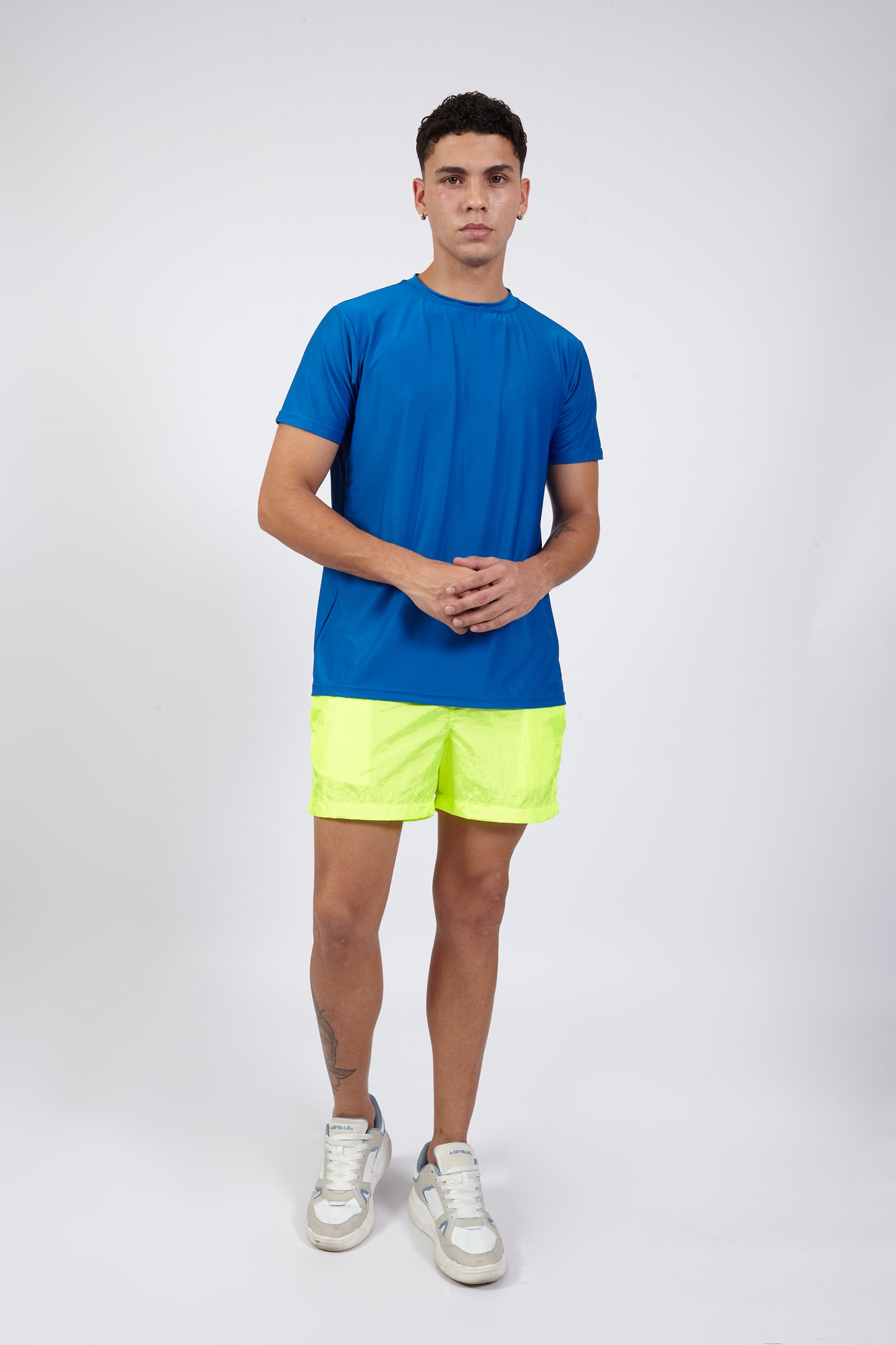 OCWA KYLER FAST DRY HYBRID RUNNING SPORTS TOP TEE DRYFIT OCEAN BLUE JERSEY (Copy)