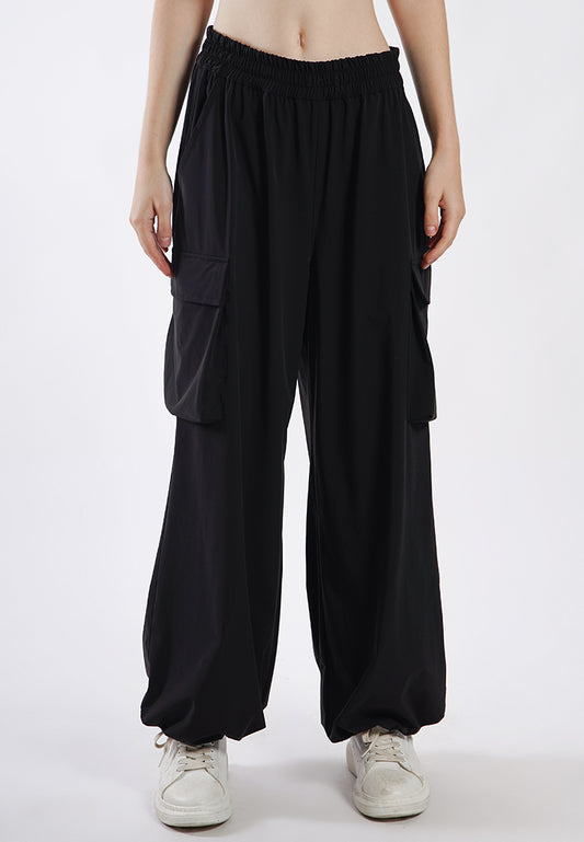 OCWA CURTIN BLACK CARGO PANTS