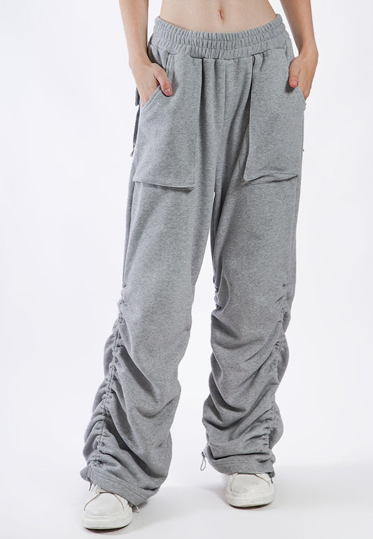 OCWA CRE FLARE PANTS MISTY GREY