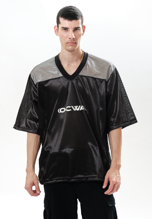 OCWA OVERSIZED OG JERSEY BLACK SILVER