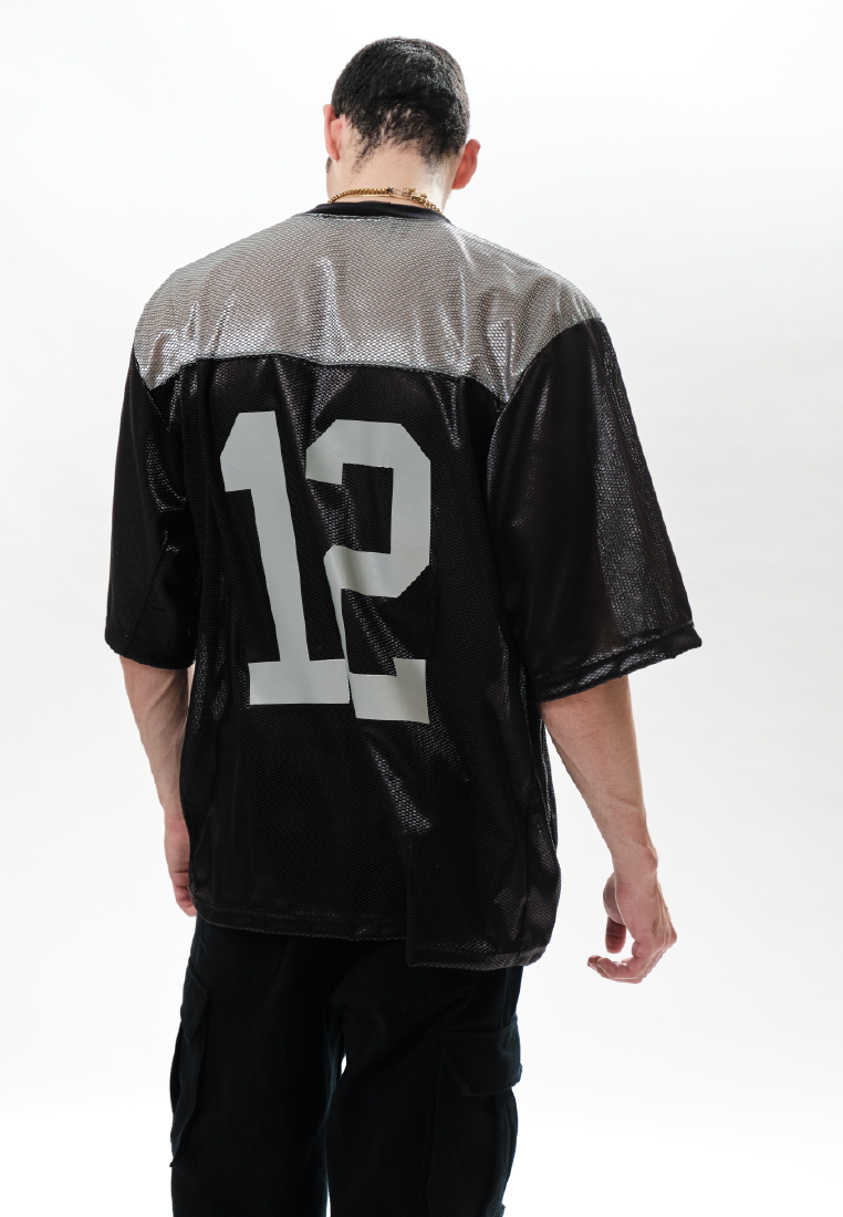 OCWA OVERSIZED OG JERSEY BLACK SILVER