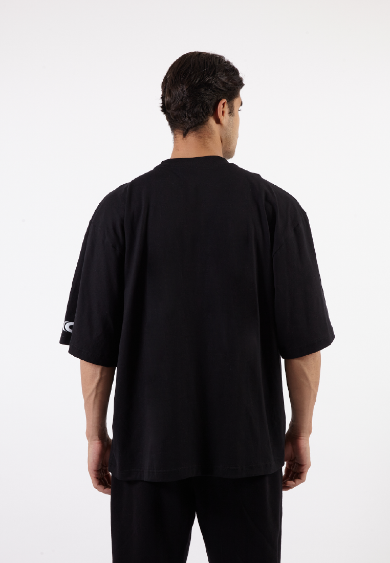 OCWA X BOP! BEAR OVERSIZED BLACK TEE