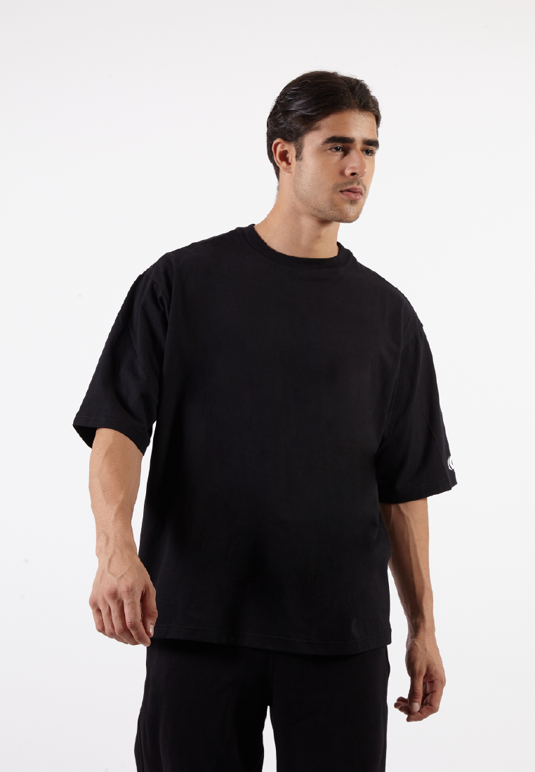 OCWA X BOP! JUST KISS ME WE CAN F*CK LATER OVERSIZED BLACK TEE