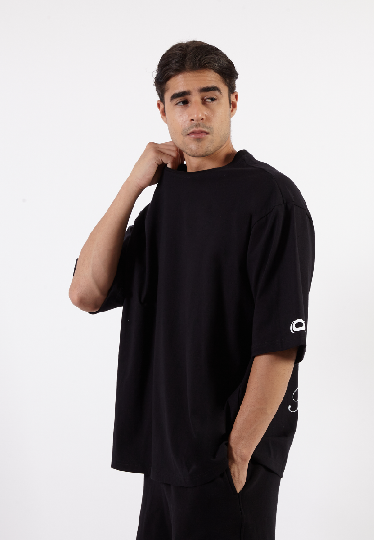 OCWA X BOP! CAN WE F*CK AND STILL BE FRIENDS OVERSIZED BLACK TEE