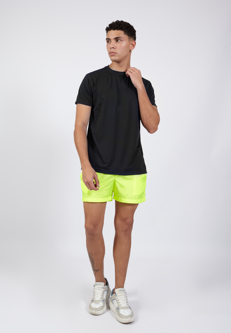 OCWA KYLER FAST DRY HYBRID RUNNING SPORTS TOP TEE DRYFIT NEON GREEN JERSEY
