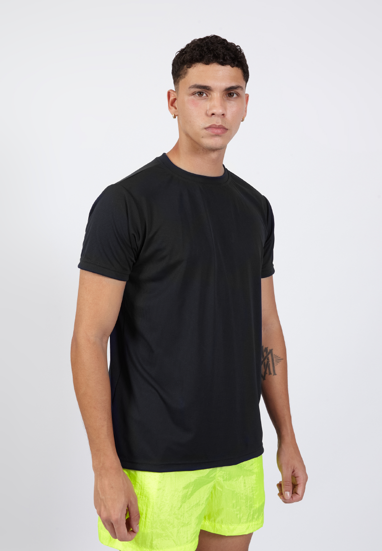 OCWA KYLER FAST DRY HYBRID RUNNING SPORTS TOP TEE DRYFIT NEON GREEN JERSEY