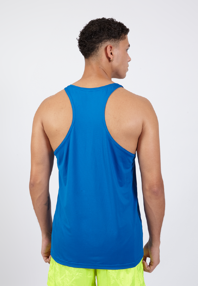 OCWA EVEREST FAST DRY HYBRID RUNNING SPORTS TANK TOP OCEAN BLUE