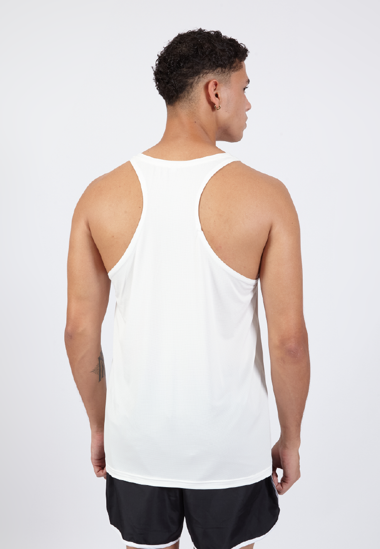 OCWA EVEREST FAST DRY HYBRID RUNNING SPORTS TANK TOP WHIITE