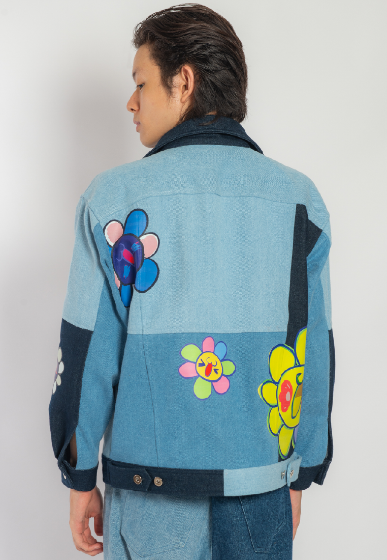 OCWA X REDMILLER FLOWERIA COLORBLOCK JACKET