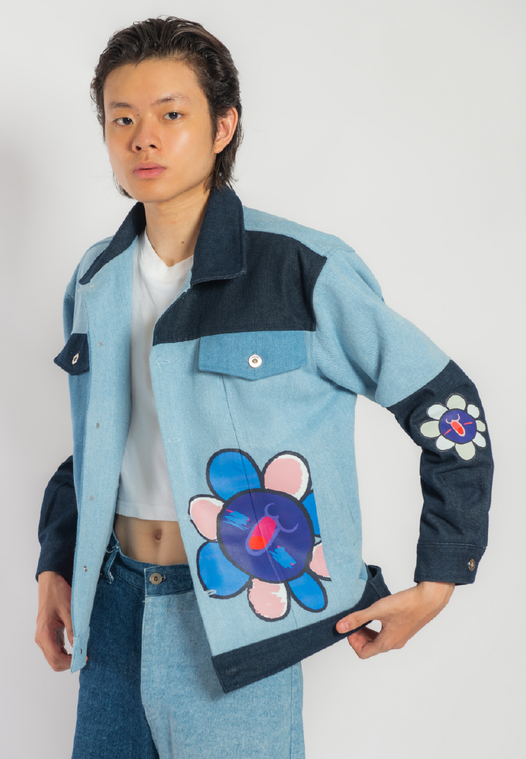 OCWA X REDMILLER FLOWERIA COLORBLOCK JACKET