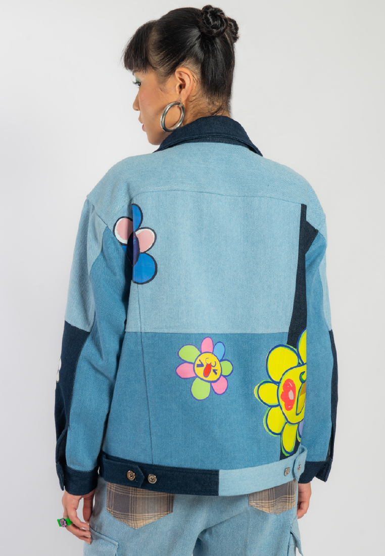 OCWA X REDMILLER FLOWERIA COLORBLOCK JACKET