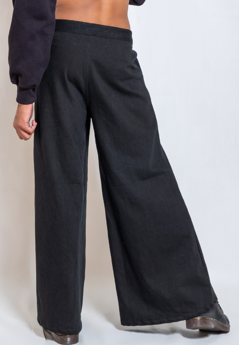 OCWA WIDE LEG GIGI FLARE DENIM BLACK MEN