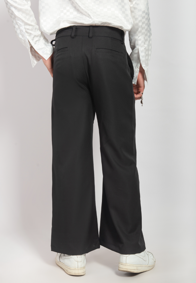 OCWA KHAY WIDE LEG PANTS BLACK