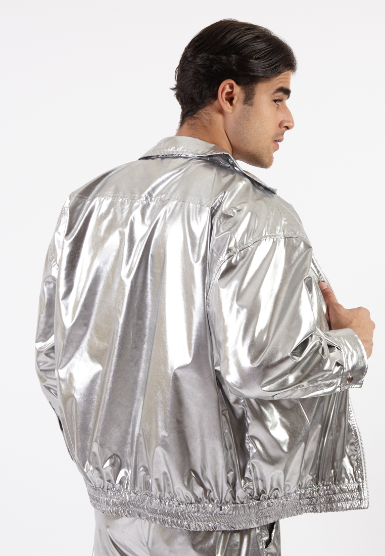 OCWA LENO 2000S OVERSIZE SILVER JACKET