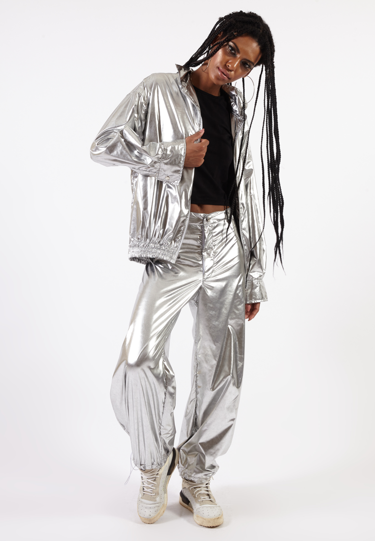 OCWA LENO 2000S OVERSIZE SILVER JACKET