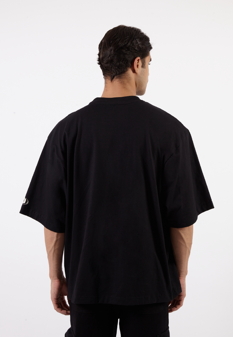 OCWA X BOP! ORGYNIZED OVERSIZED BLACK TEE