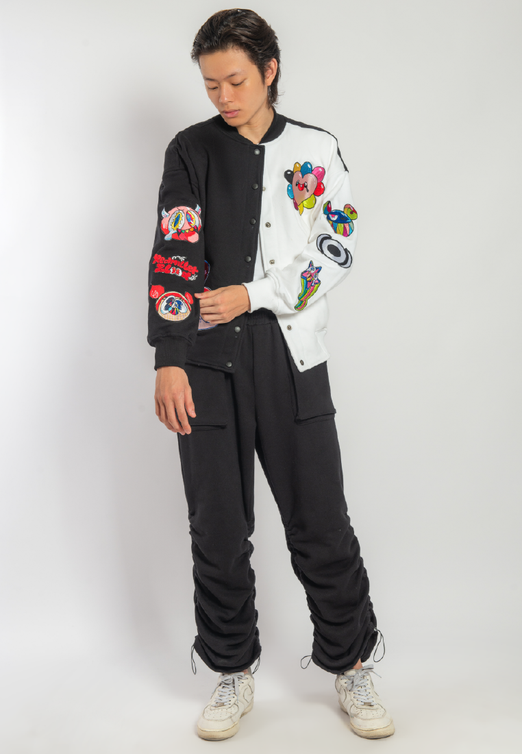 OCWA X REDMILLER REDMOJI VARSITY JACKET