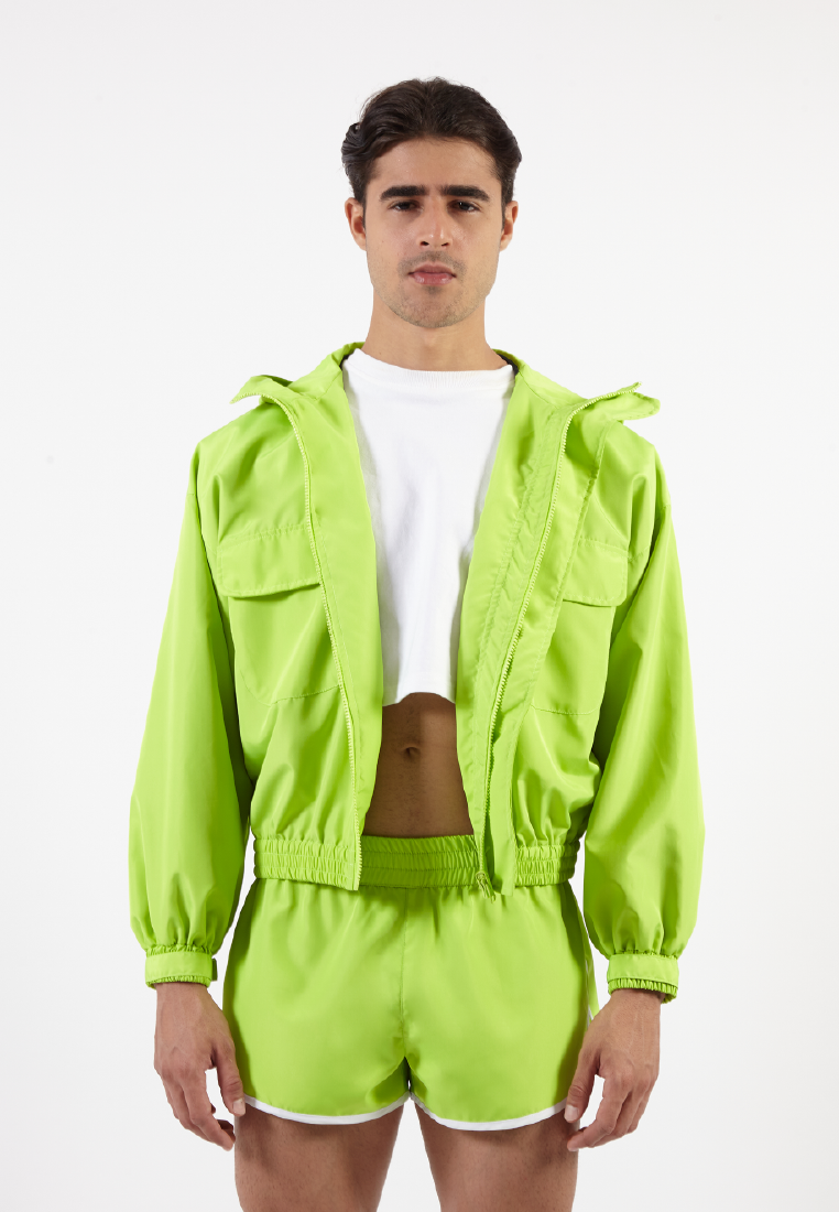 OCWA REIN NEON GREEN WATERPROOF JACKET