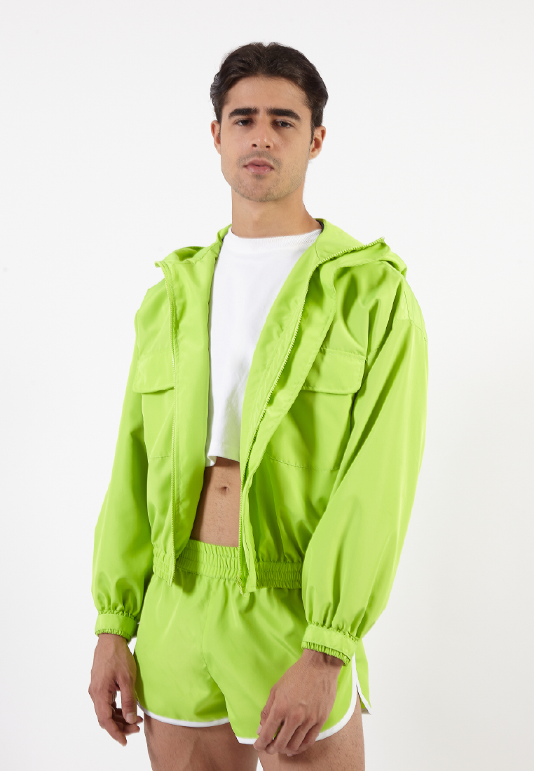 OCWA REIN NEON GREEN WATERPROOF JACKET