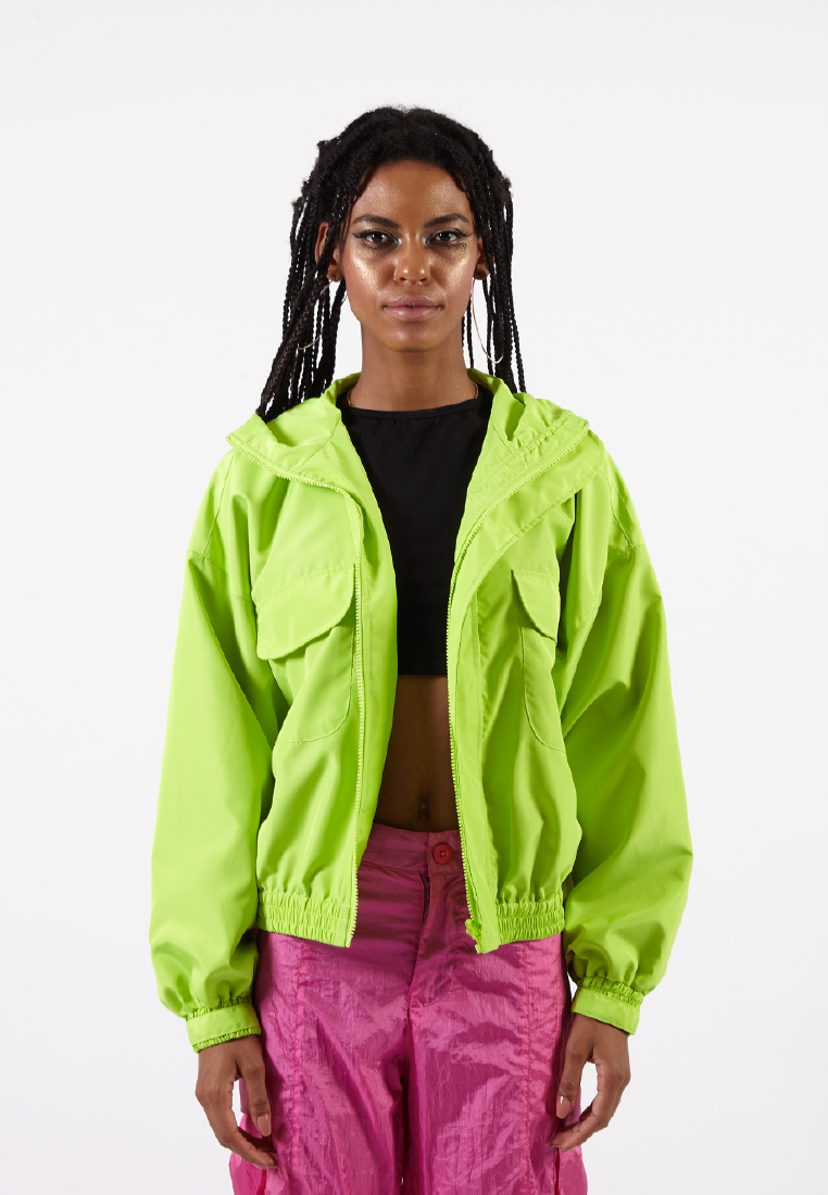 OCWA REIN NEON GREEN WATERPROOF JACKET