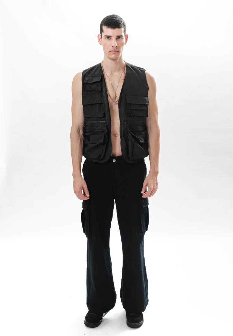 OCWA TRAVIS WATERPROOF BLACK VEST