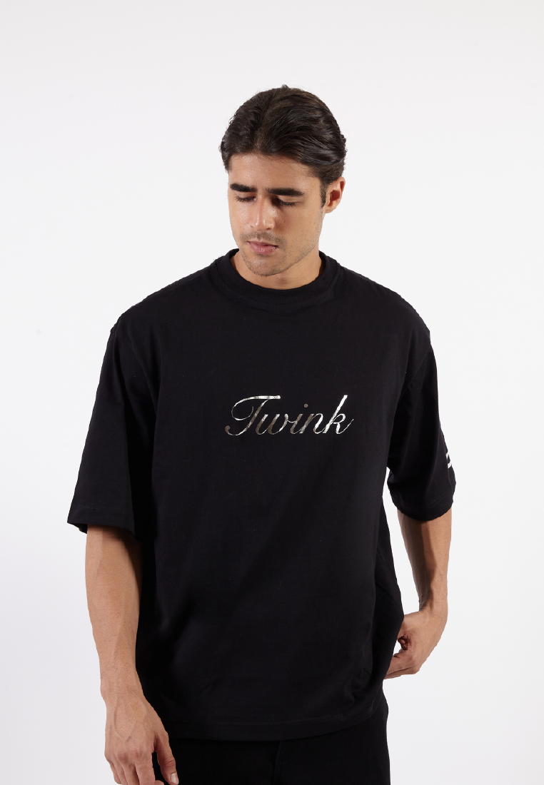 OCWA X BOP! TWINK OVERSIZED BLACK TEE