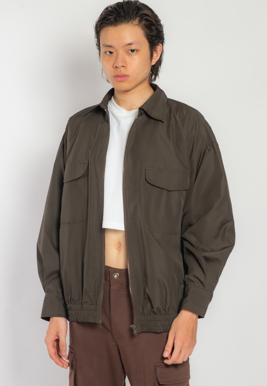 OCWA UTOPIA SHIRT WATERPROOF JACKET BROWN