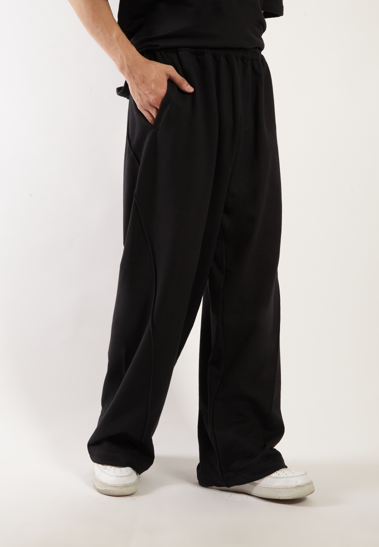 OCWA X VEDECI KENDRICK FLARE TRACK PANTS BLACK MEN