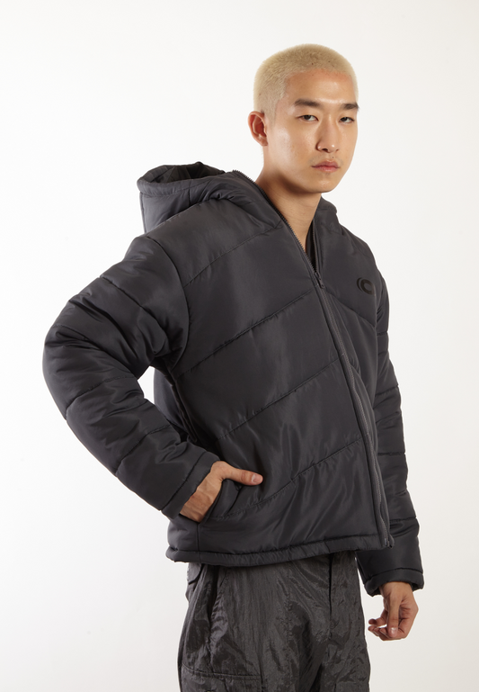 OCWA MATRIX PUFFER WINTER JACKET ASH GREY