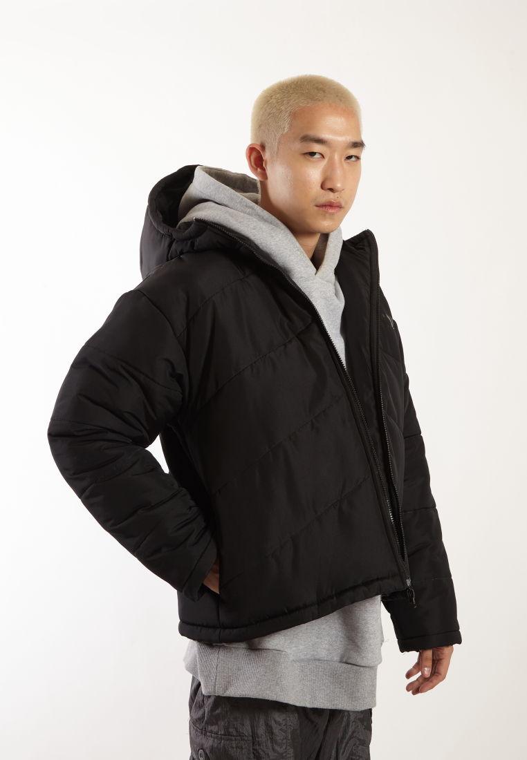 OCWA MATRIX PUFFER WINTER JACKET BLACK