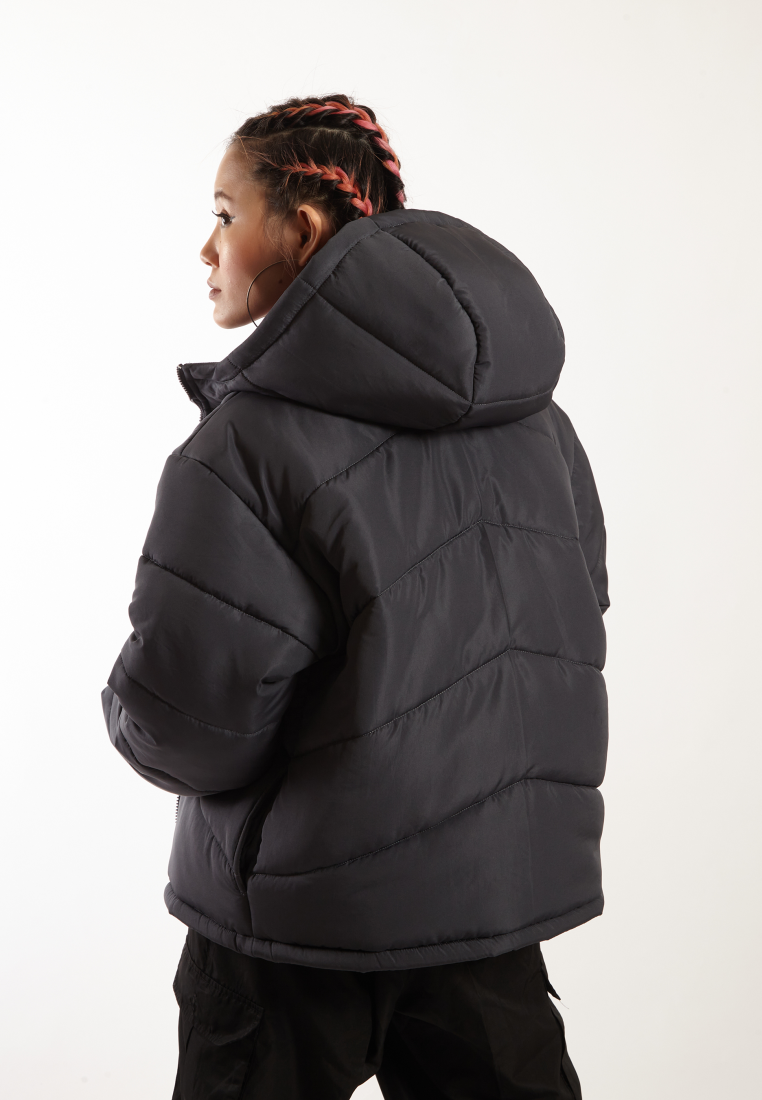 OCWA MATRIX PUFFER WINTER JACKET ASH GREY WOMAN