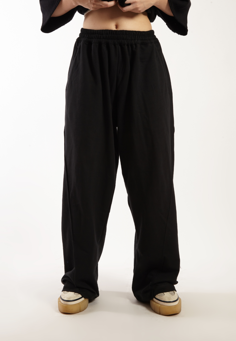 OCWA X VEDECI KENDRICK FLARE TRACK PANTS BLACK