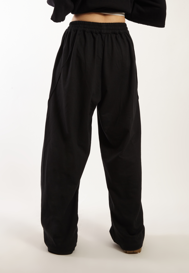 OCWA X VEDECI KENDRICK FLARE TRACK PANTS BLACK