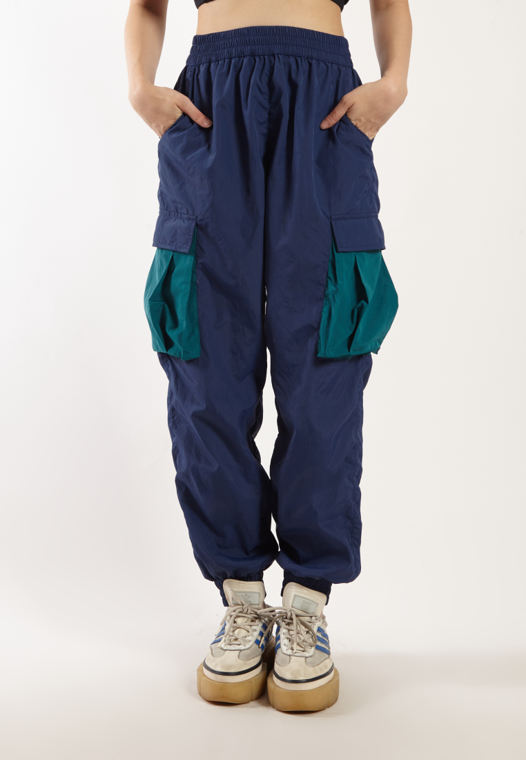 OCWA DEAN JOGGER PANTS NAVY GREEN WOMAN