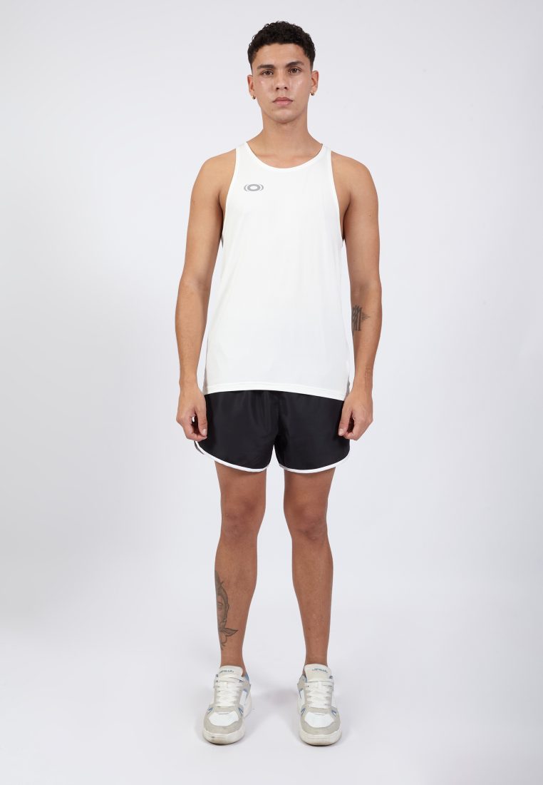 OCWA EVEREST FAST DRY HYBRID RUNNING SPORTS TANK TOP WHIITE