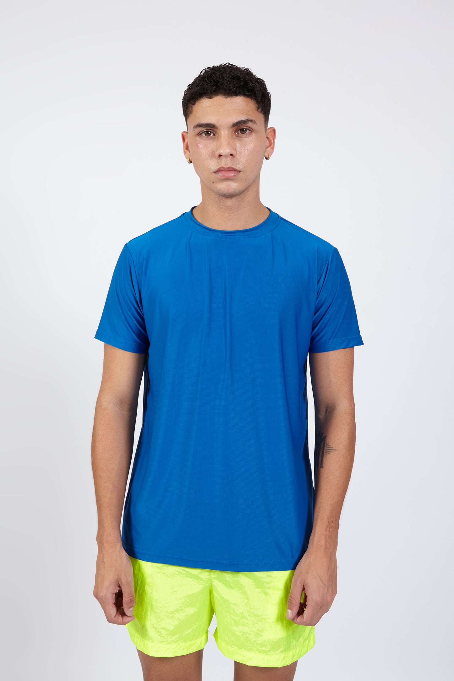 OCWA KYLER FAST DRY HYBRID RUNNING SPORTS TOP TEE DRYFIT OCEAN BLUE JERSEY (Copy)