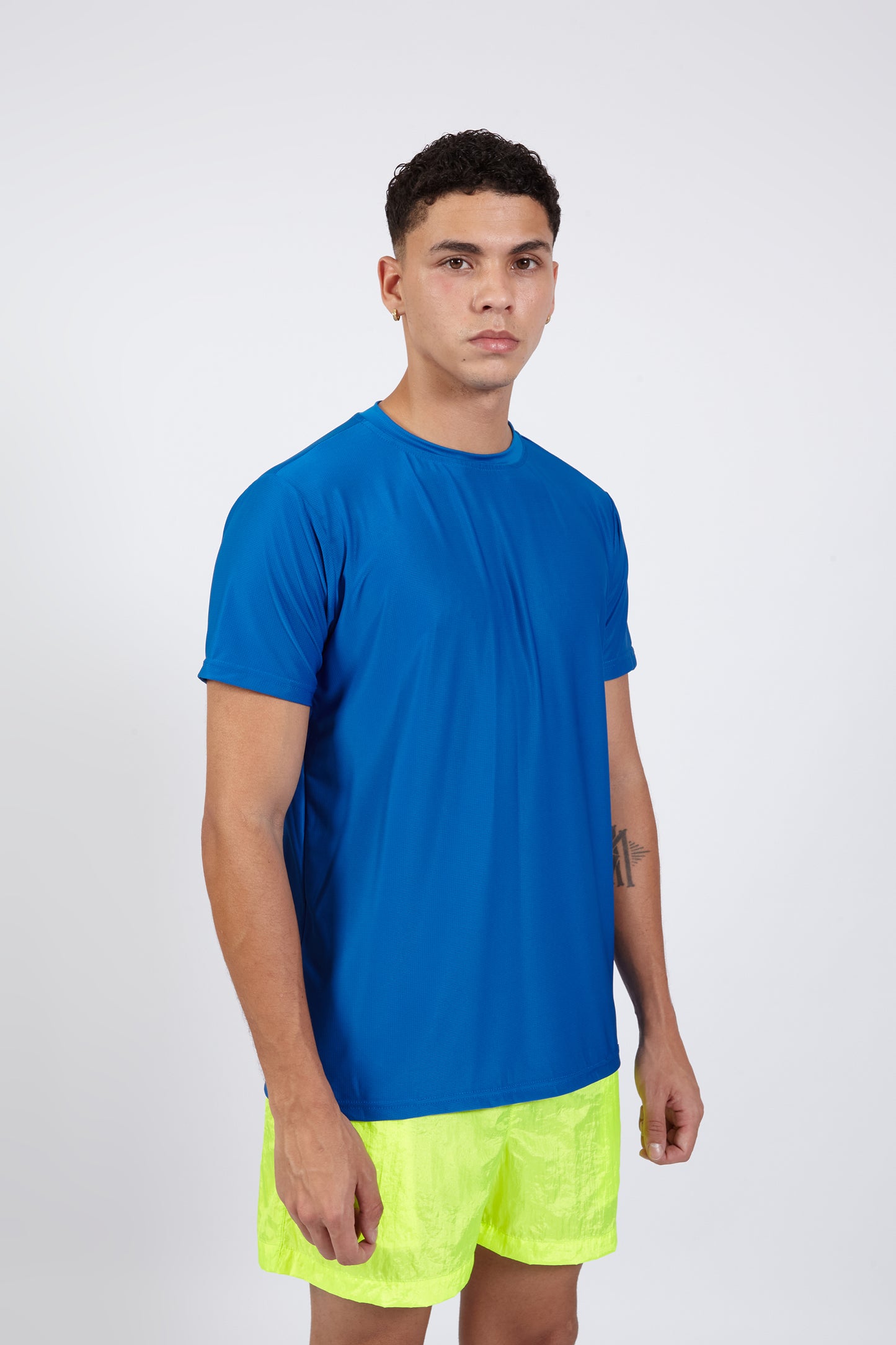 OCWA KYLER FAST DRY HYBRID RUNNING SPORTS TOP TEE DRYFIT OCEAN BLUE JERSEY (Copy)