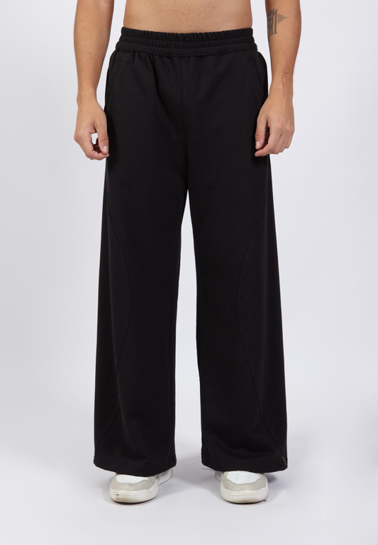 OCWA TORETO FLARE TRACK PANTS BLACK