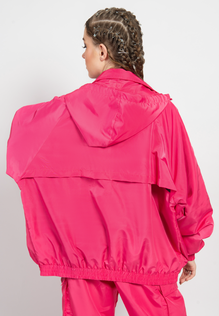 OCWA OVERSIZED WATER PROOF VENUS JACKET PINK WOMAN