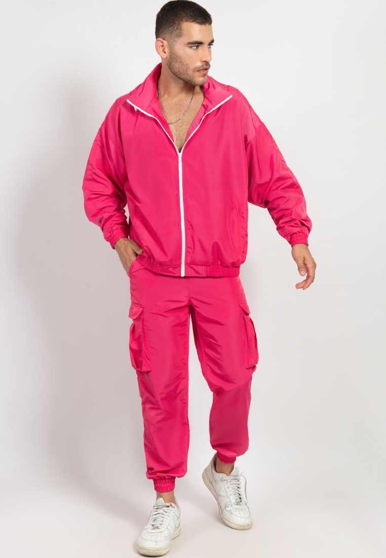 OCWA OVERSIZED WATER PROOF VENUS JACKET PINK