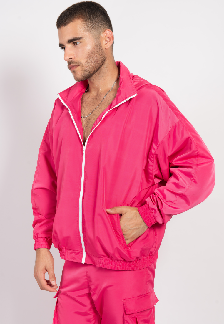 OCWA OVERSIZED WATER PROOF VENUS JACKET PINK