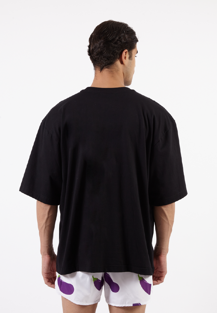 OCWA X BOP! VERSATILE OVERSIZED BLACK TEE