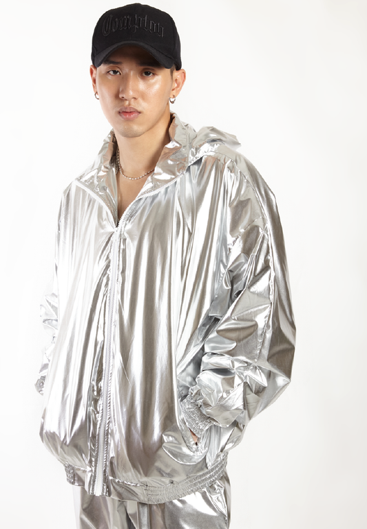 OCWA OVERSIZED SPOTLIGHT SILVER LIMITED JACKET MEN